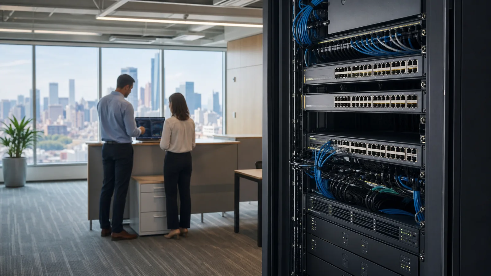 AI MSP Manhattan in Manhattan: business call-flow planning for Long Island Telecom